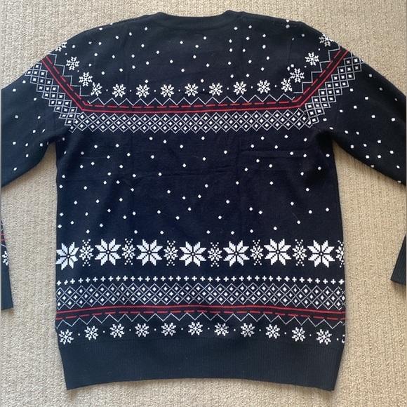 Amazon Hpoicly Christmas Sweater, size L, Viscose, Crew neck sweater - Picture 7 of 10